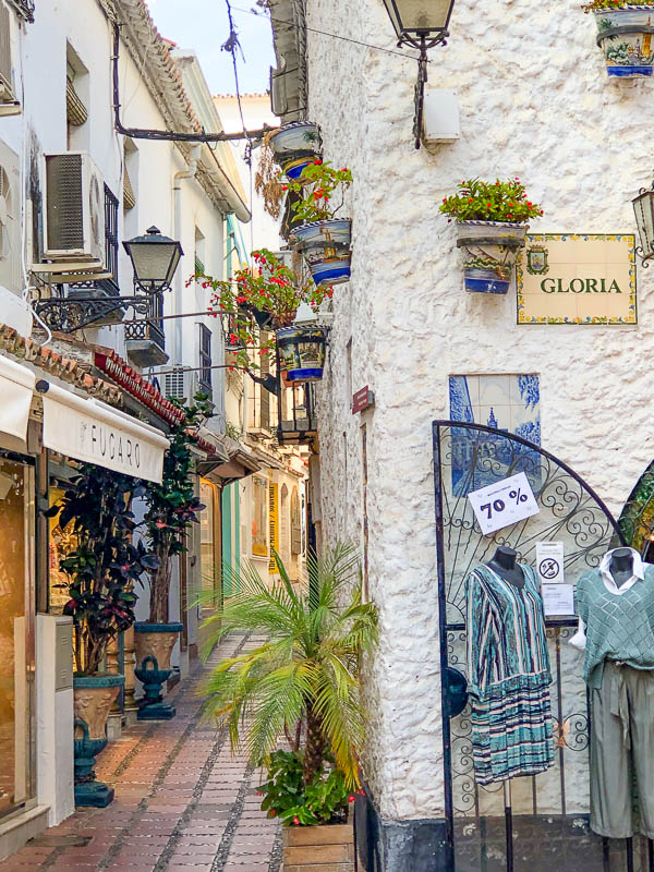 Marbella et ses belles rues pitoresques