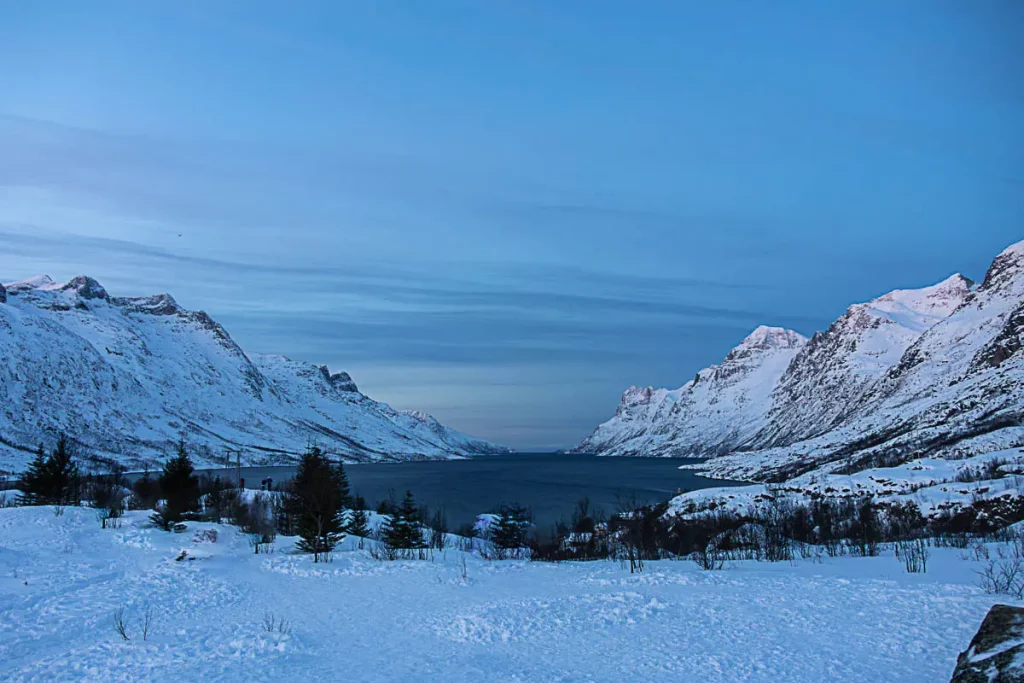 Fjord à Tromso