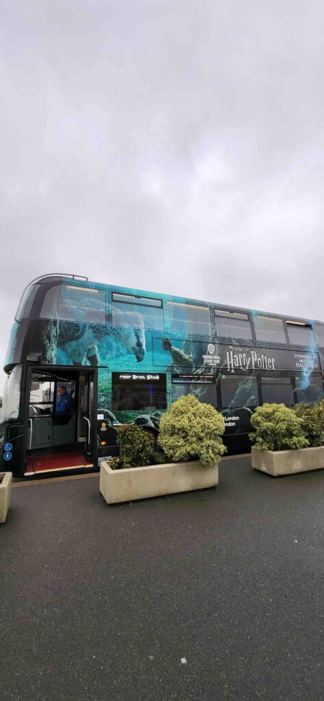 Bus pour aller aux Studios Harry Potter