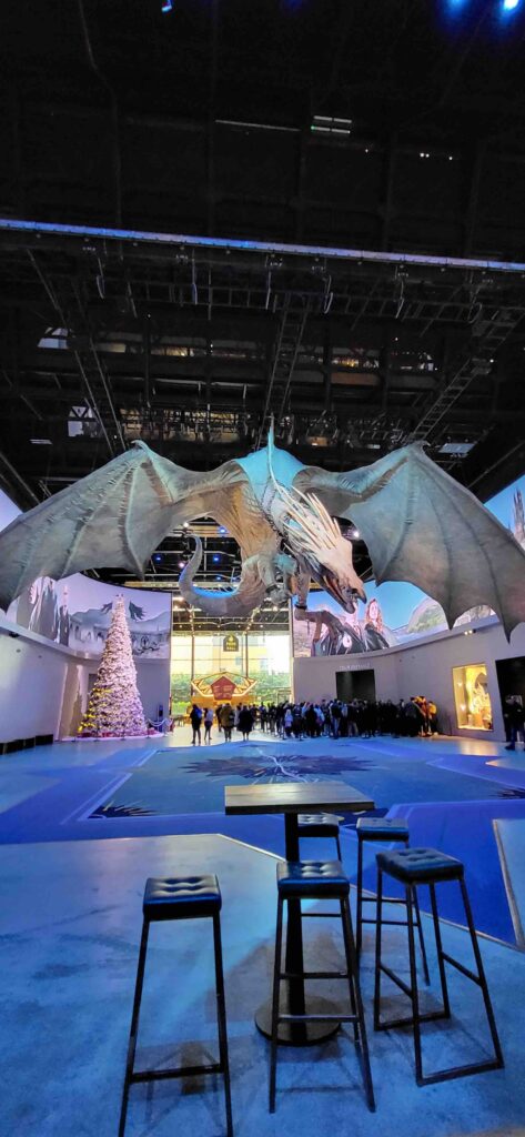 Grand hall des Studios Harry Potter