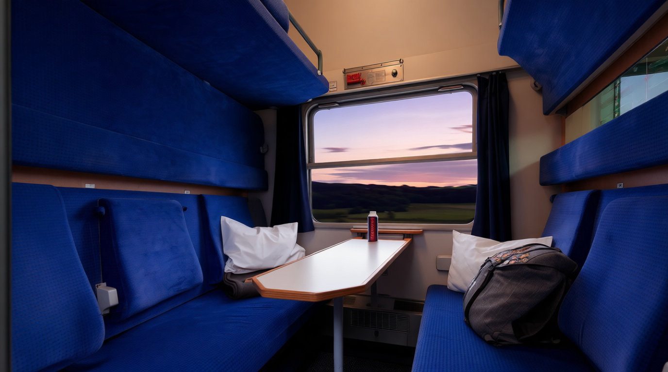 Trains de nuit et bonus pour les voyageurs belges