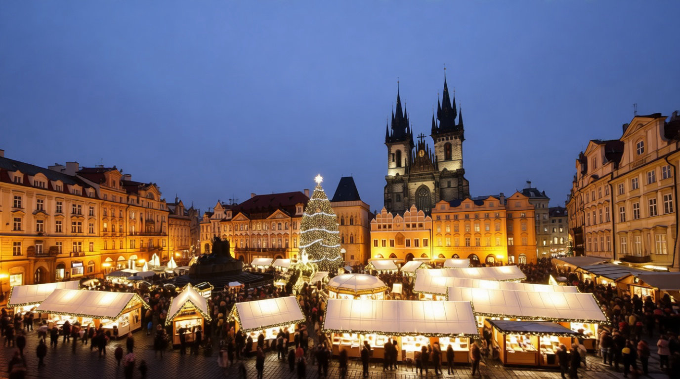 Prague : la magie de la Bohême accessible en décembre