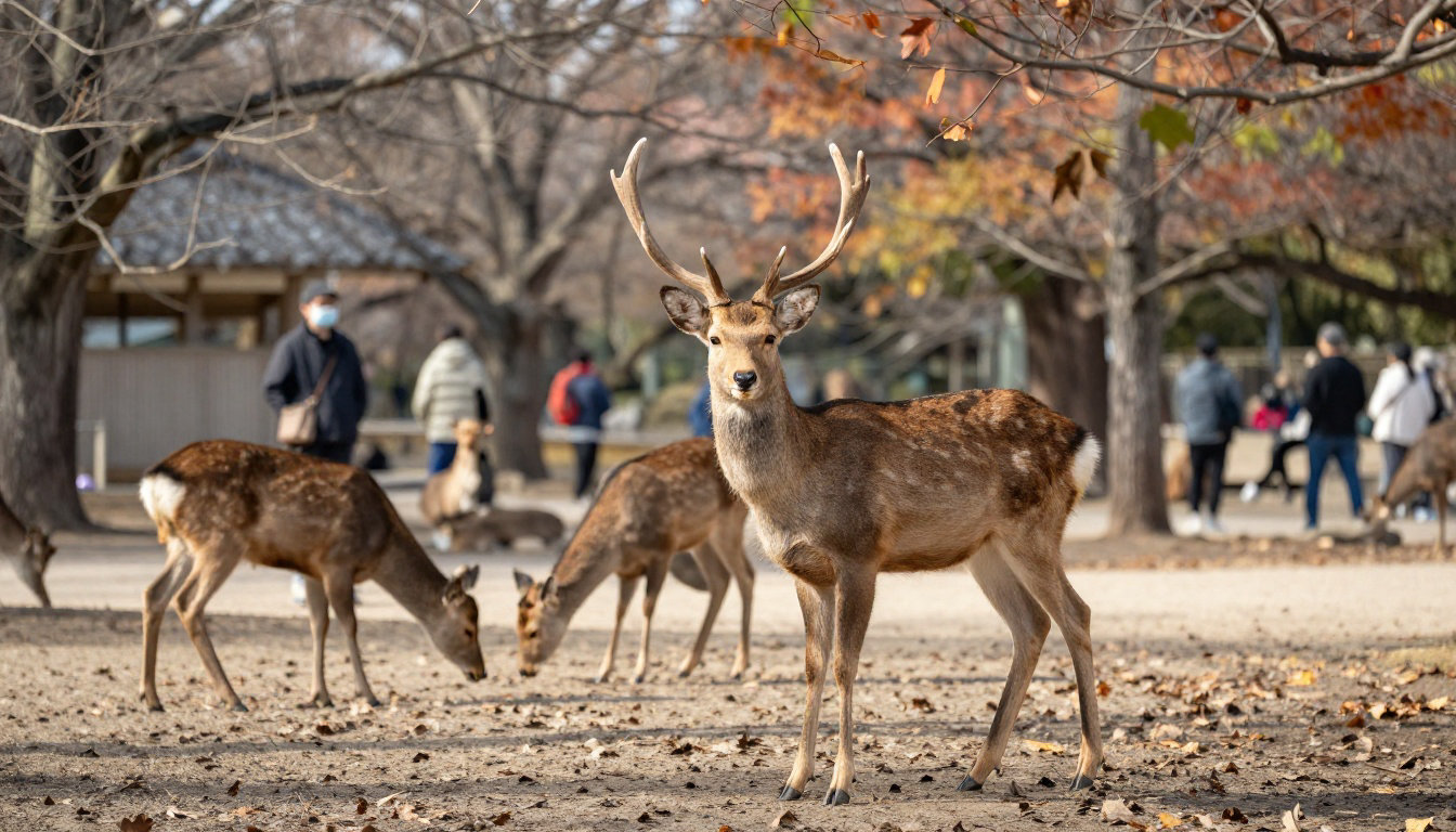Nara : rencontre avec les cerfs et les temples géants