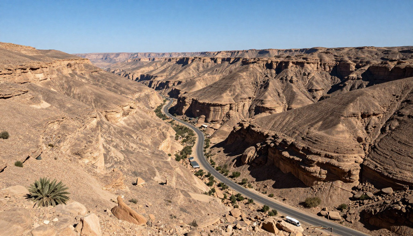 Cap vers le Sud : franchir l'Atlas et les Gorges