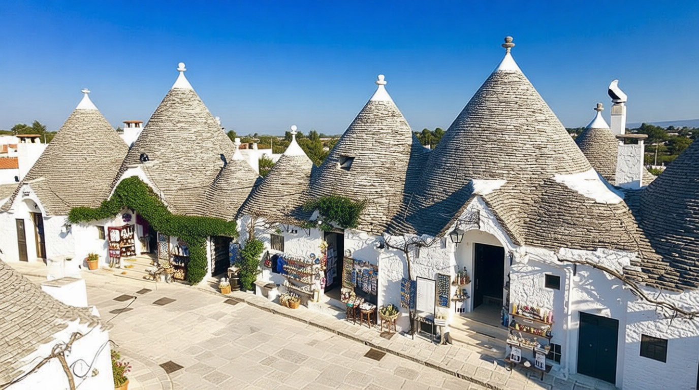 Tracer la route entre les collines toscanes et les trulli des Pouilles