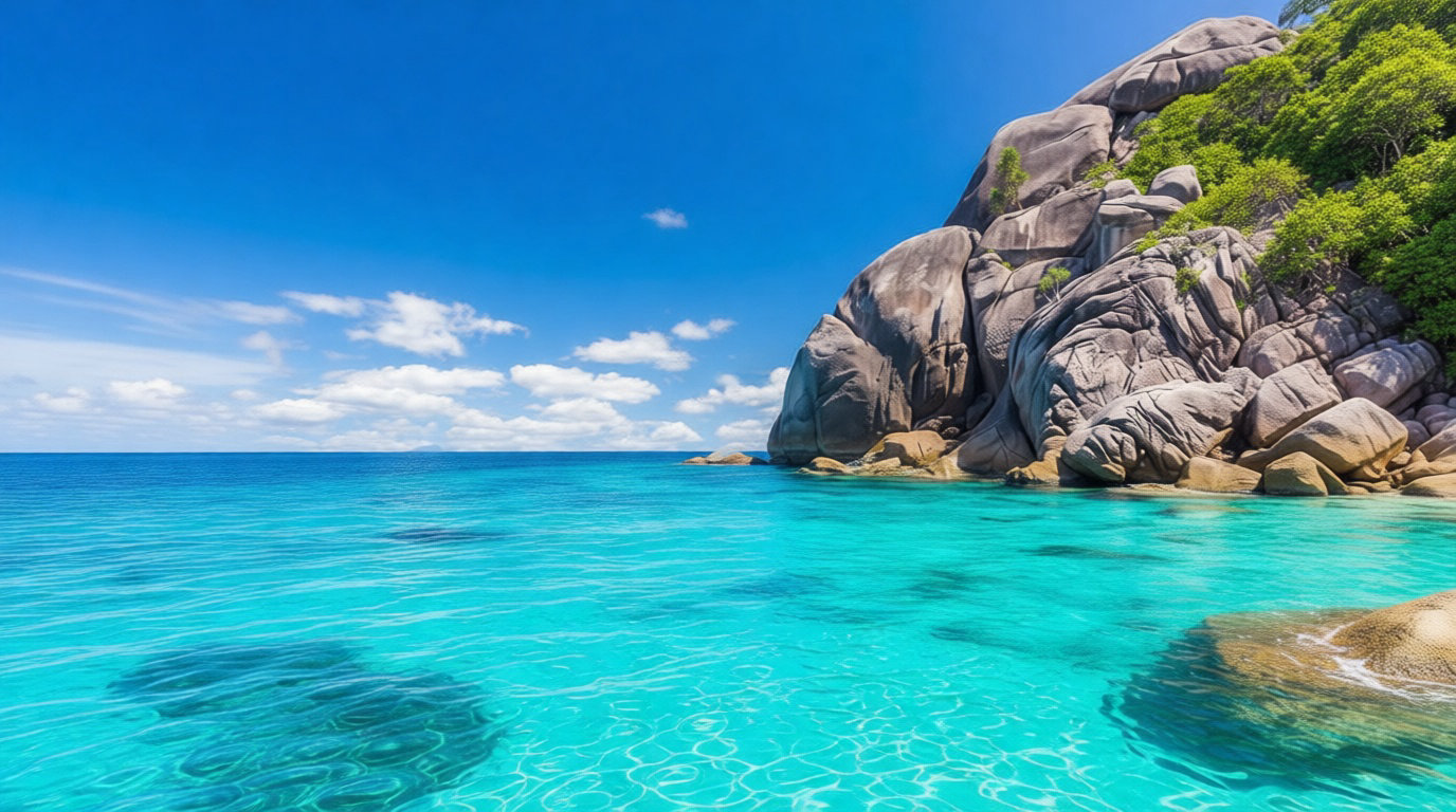Détente et plages sur la côte d'Andaman