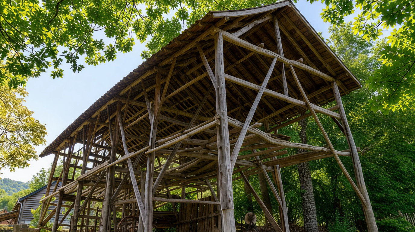 Laforêt et ses séchoirs à tabac historiques