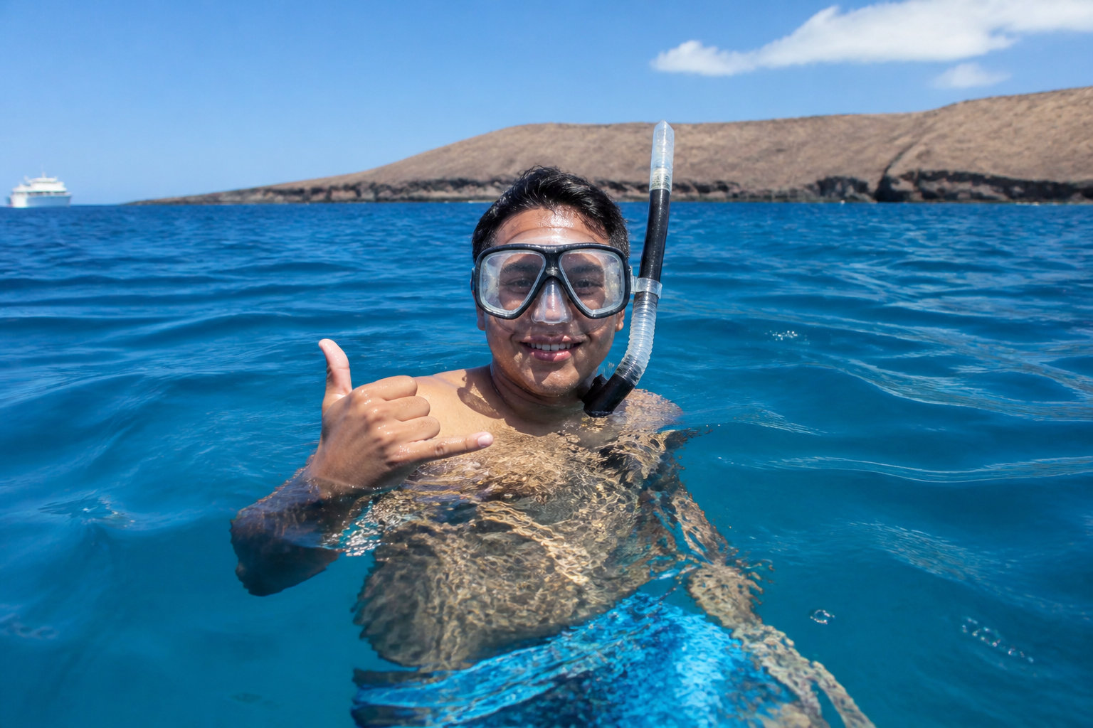 Molokini Crater : nager dans un volcan éteint