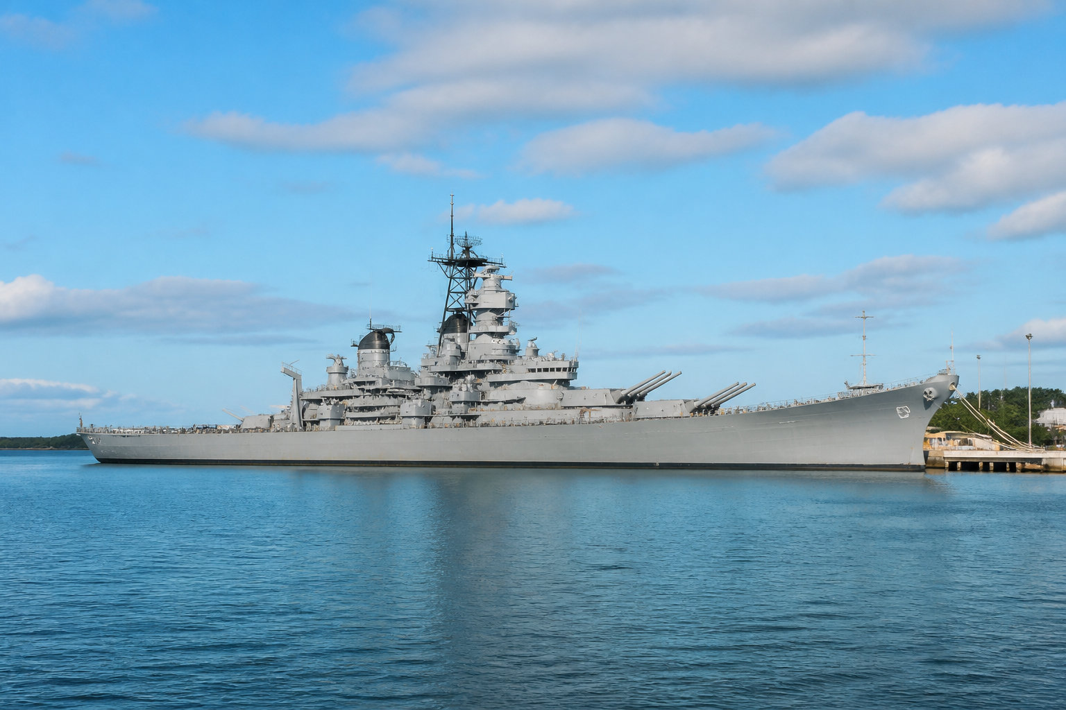 Battleship Missouri : sur le pont du Mighty Mo