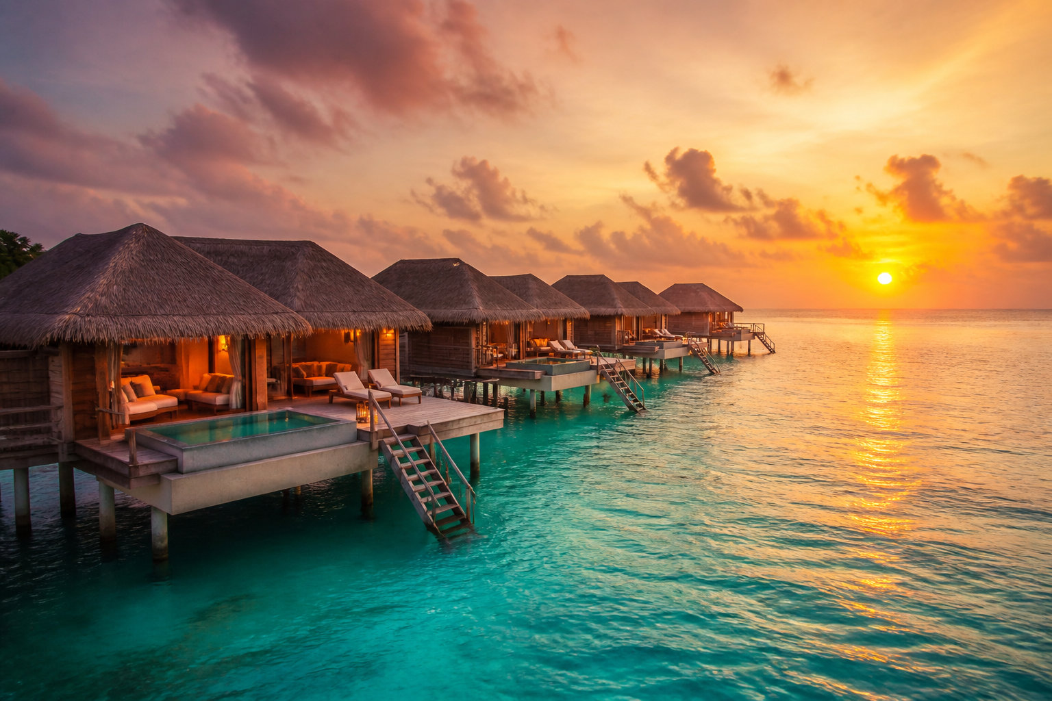Entre luxe sur pilotis et resorts tout compris