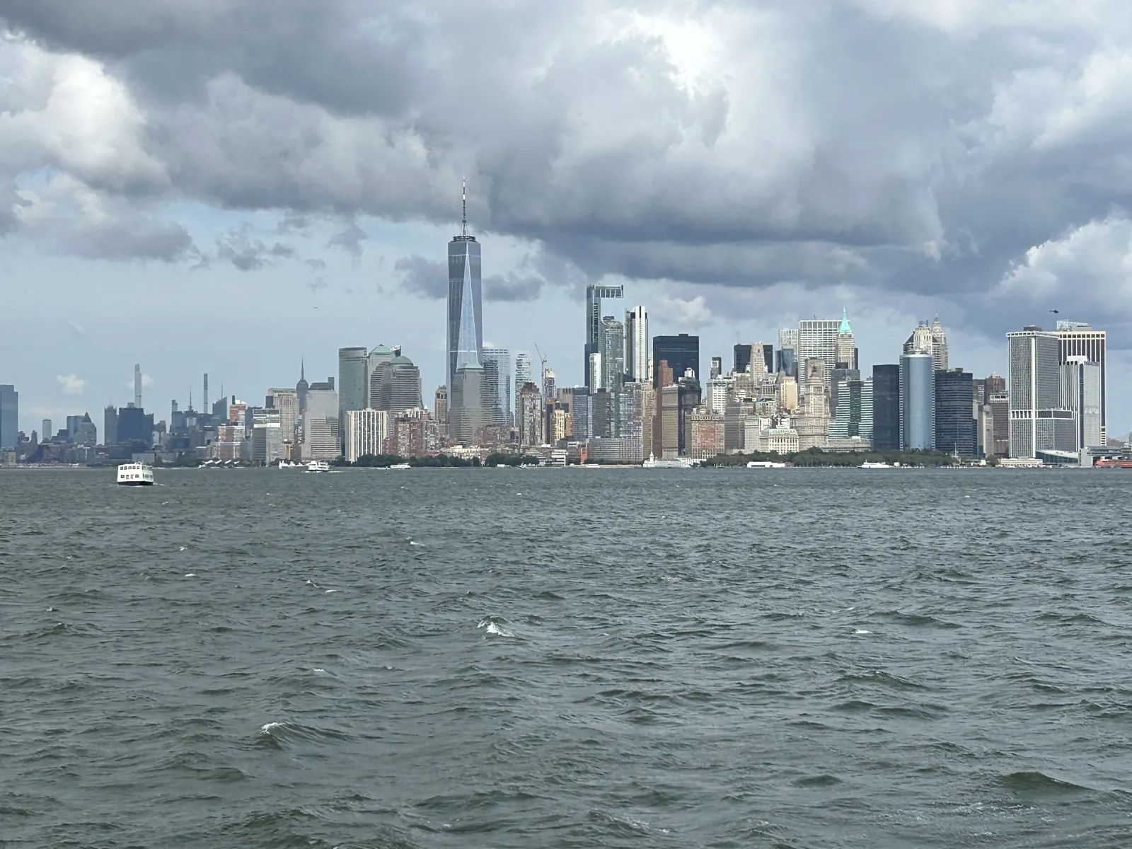 New York en 5 jours : mon carnet de voyage et mes conseils testés sur place 40 La skyline de Lower Manhattan vue depuis la croisière sur l'Hudson