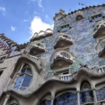 La façade de la Casa Batlló de Gaudí à Barcelone
